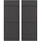Ekena Millwork Americraft 6-Board, 3 Batten Exterior Real Wood Joined Board-n-Batten Shutters, ARW401BB621X65SMH, PR ARW401BB621X65SMH - alternate 1